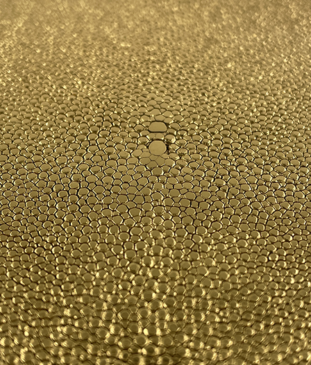 24K Gold on Shagreen