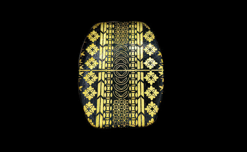 24K Gold Pattern on Ebony Barreldial