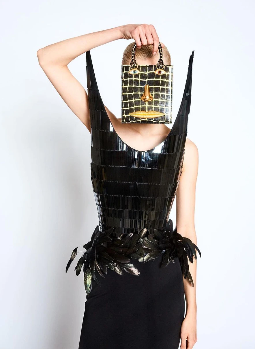 24K Gold on Alligator Leather for Bespoke Collection