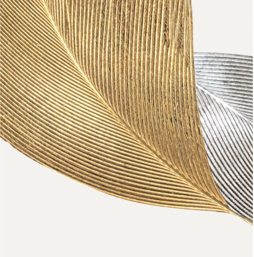 Golden Feathers by Daumet