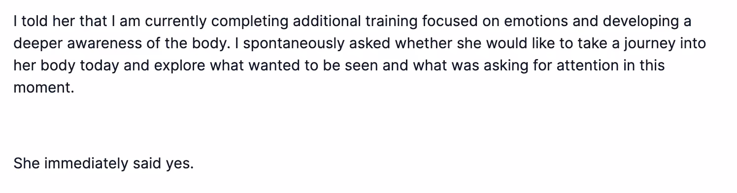 WhatsApp Testimonial Screenshot