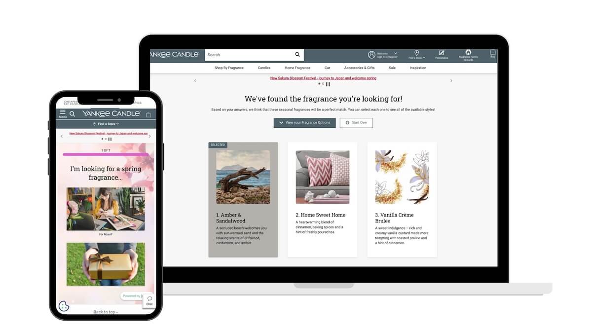 Dynamic content example