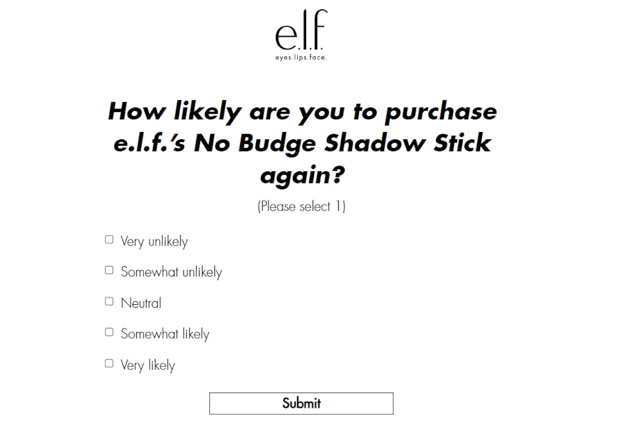 Customer Preference Quiz