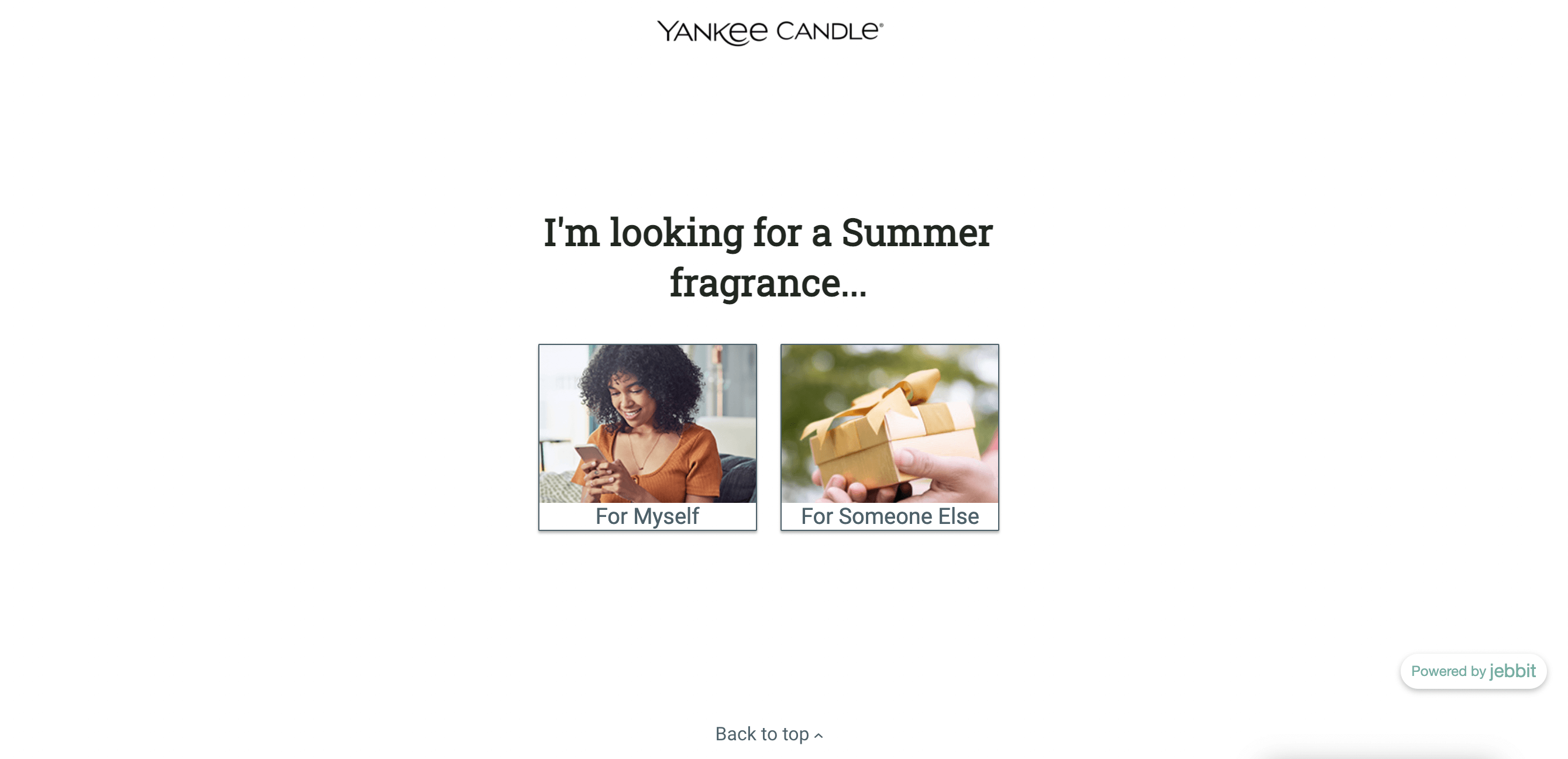 Yankee Candle – Find Your Scent