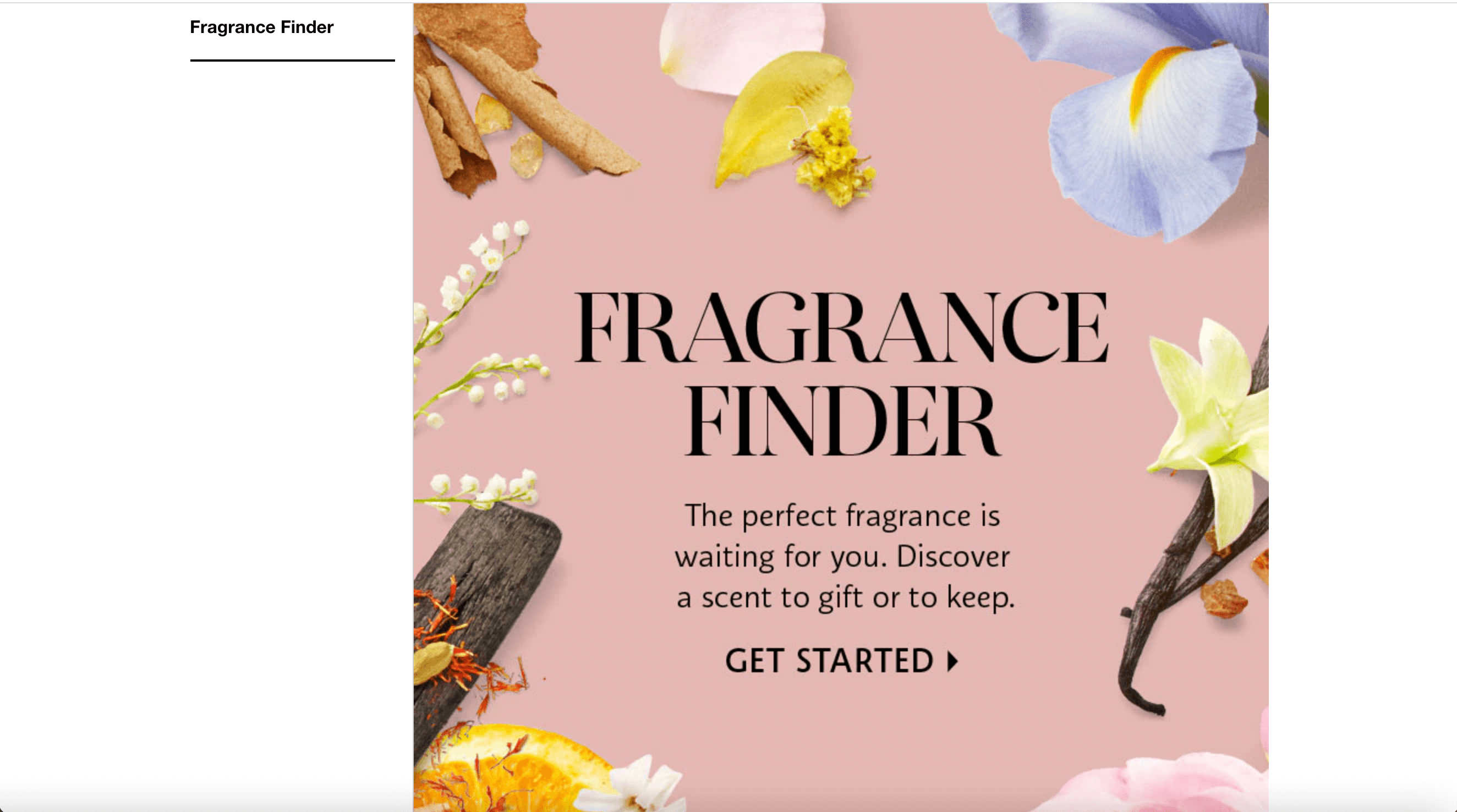 Sephora Fragrance Finder