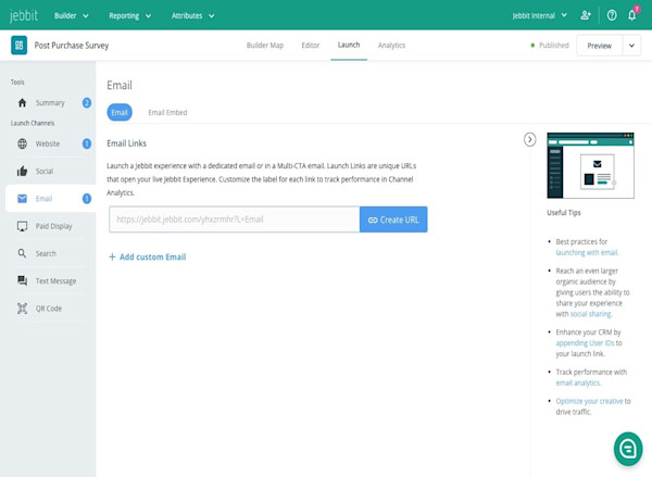 Launch & Optimize Survey 1