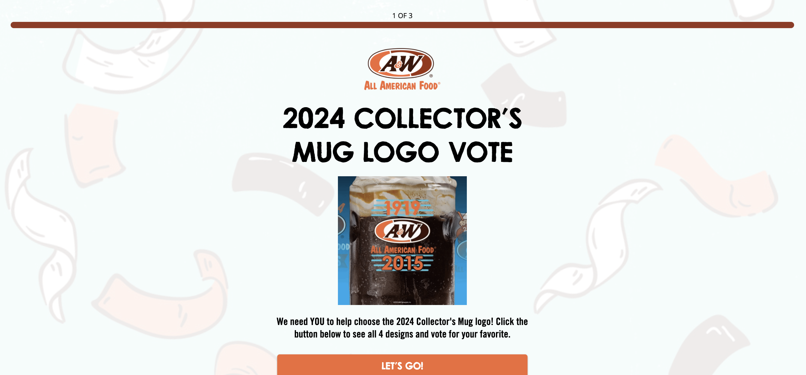 A&W Collectors Mug