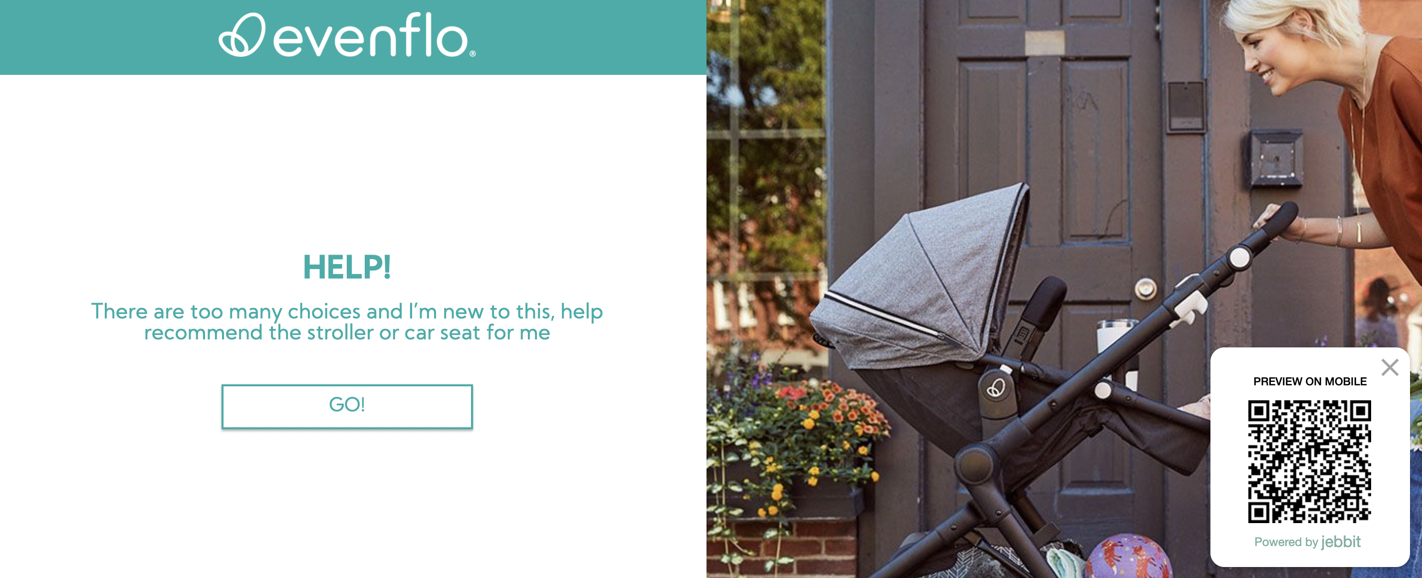 Evenflo Product Match Quiz