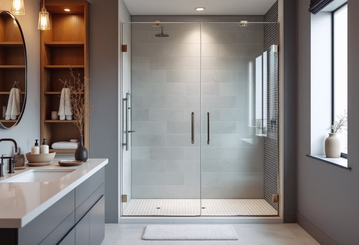 image of a sparkling bathroom