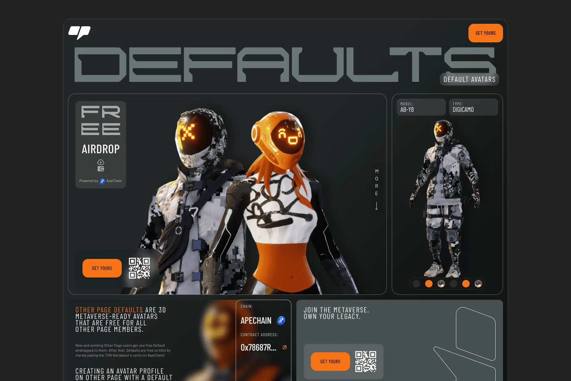 OpenPage product screens highlighting community tools and profiles