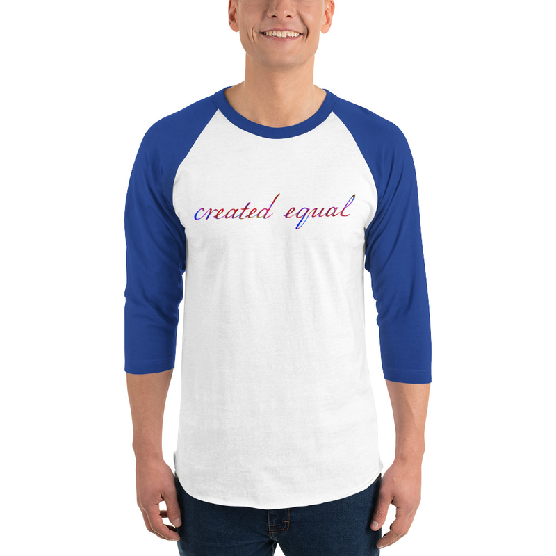 A stylish spin on the classic baseball raglan. The combed cotton blend makes it super soft, comfortable, and lightweight.

• All solid colors are 100% ring-spun cotton
• Heather Grey color is 90% cotton, 10% polyester
• Heather Denim color is 50% cotton, 50% polyester
• Fabric weight: 4.5 oz/yd² (152.6 g/m²) 
• Fine knit jersey
• 30 singles
• ¾ sleeves
• Contrast raglan sleeve
• Unhemmed bottom
• Reactive-dyed for longer-lasting color
• Prewashed to minimize shrinkage
• Tear away label
• Blank product sourced from Mexico