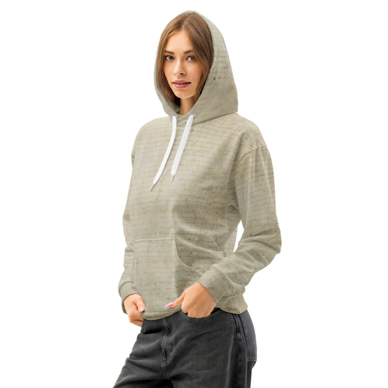 This premium hoodie blends comfort with style. Its relaxed fit and soft cotton fabric make it perfect for casual looks, while the all-over print design lets you create unique and eye-catching styles.

• 95% cotton, 5% elastane
• Fabric weight: 7.8 oz./yd.² (265 g/m²)
• Relaxed unisex fit with drop shoulders
• Double-layer hood with drawstrings
• Spacious front pocket
• Self-fabric collar and cuffs
• Blank product sourced from Mexico