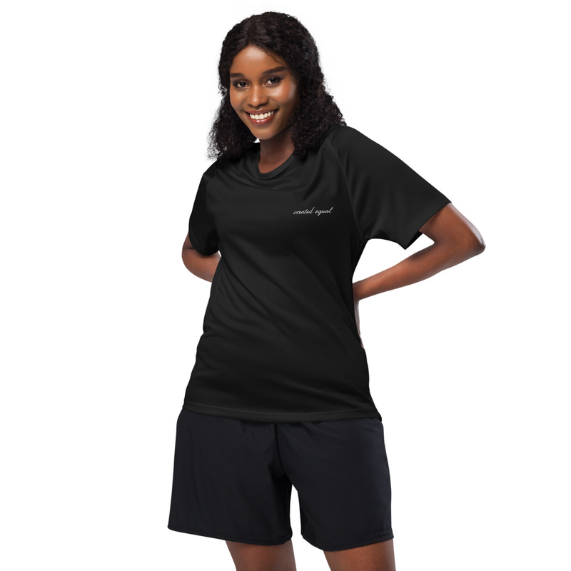 Made with 100% breathable polyester mesh, this unisex sports jersey provides optimal ventilation and comfort during intense workouts or leisure activities. The jersey’s relaxed fit and extended length offer extra coverage, while the binding on the collar ensures long-lasting durability and a polished look.

• 100% breathable polyester (mesh)
• Fabric weight: 4.13 oz./yd² (140 g/m²)
• Relaxed fit
• Elastic and durable
• Side-seamed construction
• Extended length
• Short raglan sleeves
• Binding on collar
• Classic round neckline	
• Blank product sourced from China