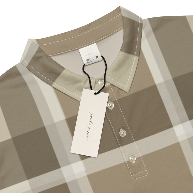 This shirt features a sleek slim fit that offers a modern and polished look, complemented by a classic polo collar. Made from soft, breathable, and lightweight fabric, it's ideal for various occasions—from office casual wear to sports and social events.

• 95% polyester, 5% spandex
• Fabric weight: 5.60 oz./yd.² (190 g/m²)
• Stretchy jersey material
• Slim fit	
• White button placket
• Blank product sourced from China