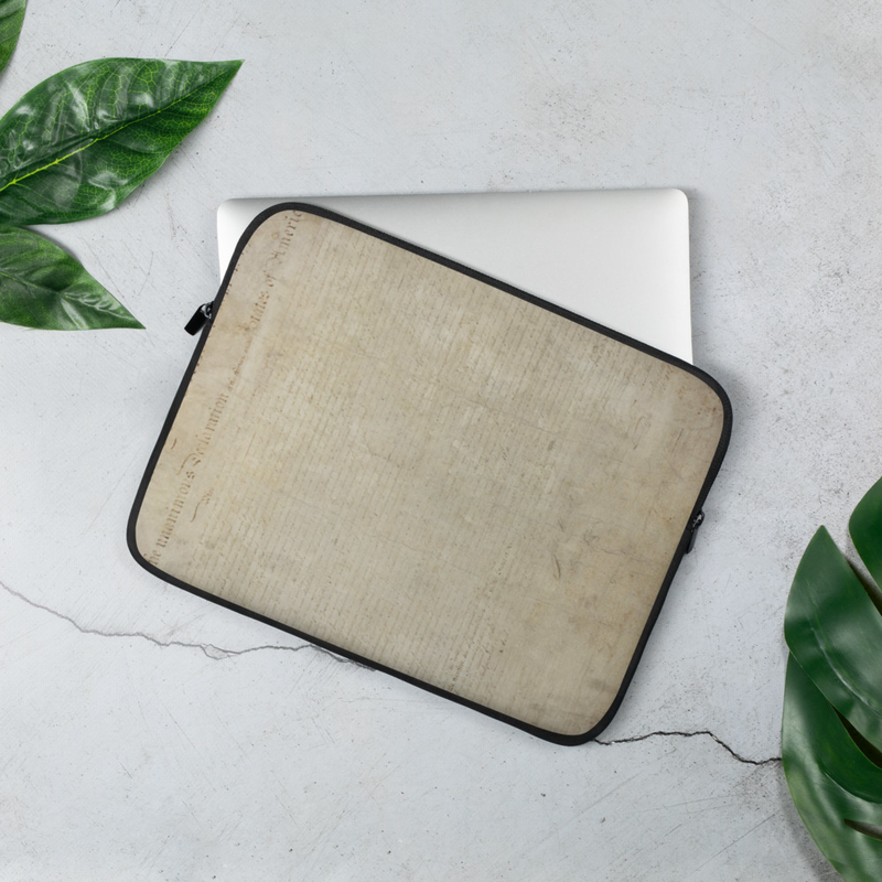 Protect your laptop in style—get this snug, lightweight laptop sleeve! To prevent any scratch marks, it contains an internal padded zipper and its interior is fully lined with faux fur. What’s more, it’s made from a material that’s resistant to water, oil, and heat, making sure your laptop sleeve looks as sharp as you any day of the week!

• 100% neoprene
• 13″ sleeve weight: 6.49 oz (220 g)
• 15″ sleeve weight: 8.8 oz (250 g)
• Lightweight and resistant to water, oil, and heat
• Snug fit
• Faux fur interior lining
• Top-loading zippered enclosure with two sliders
• Padded zipper binding
• Blank product sourced from China