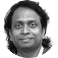 Black and white headshot of Giri Athuluru (ATG)
