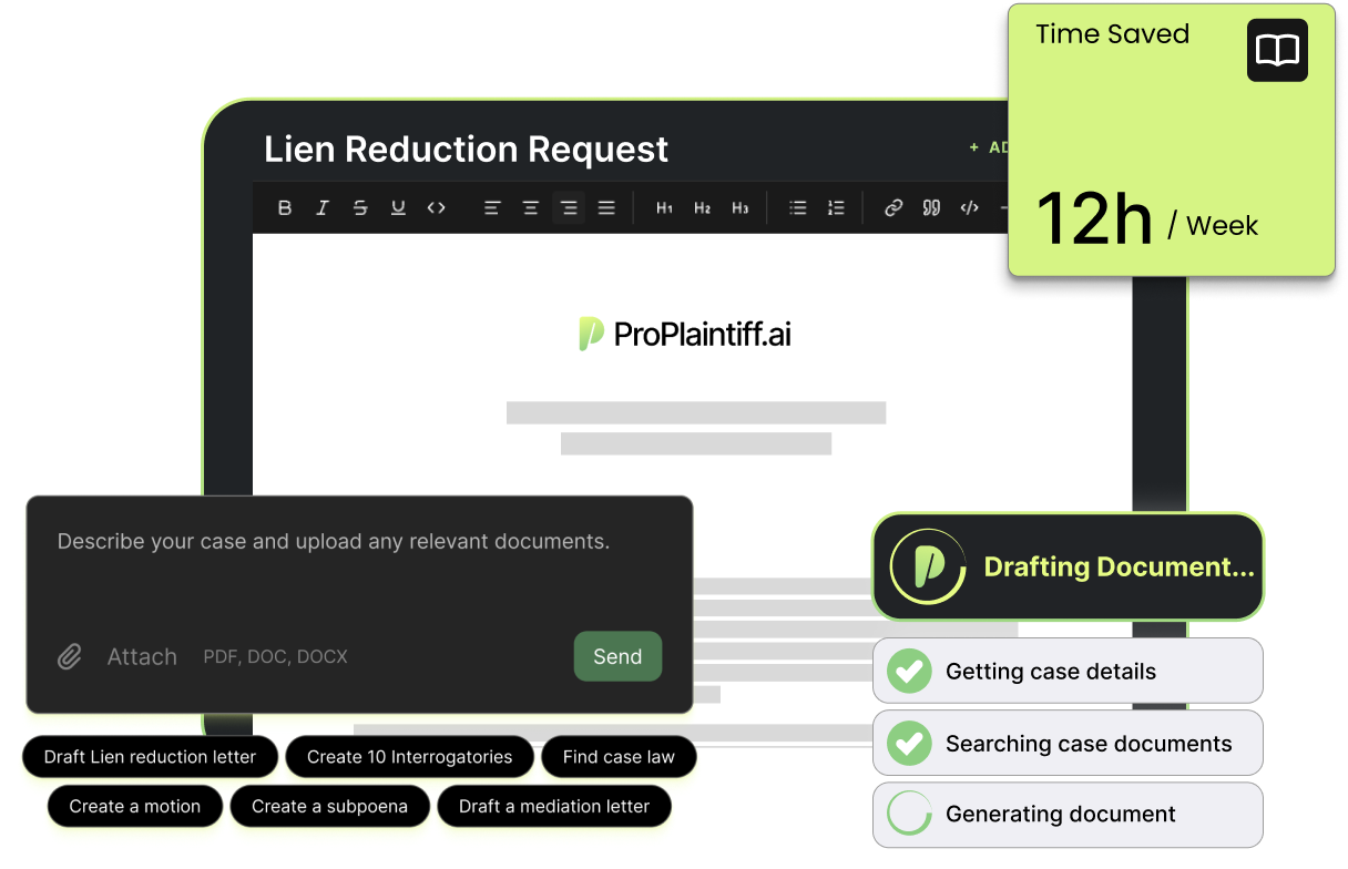 Document Generation Software for personal injury attorneys