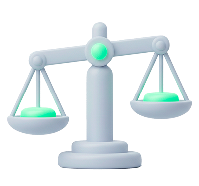 Gray square icon with rounded corners featuring a glowing green brain outline and a small gray gear in the top right corner.