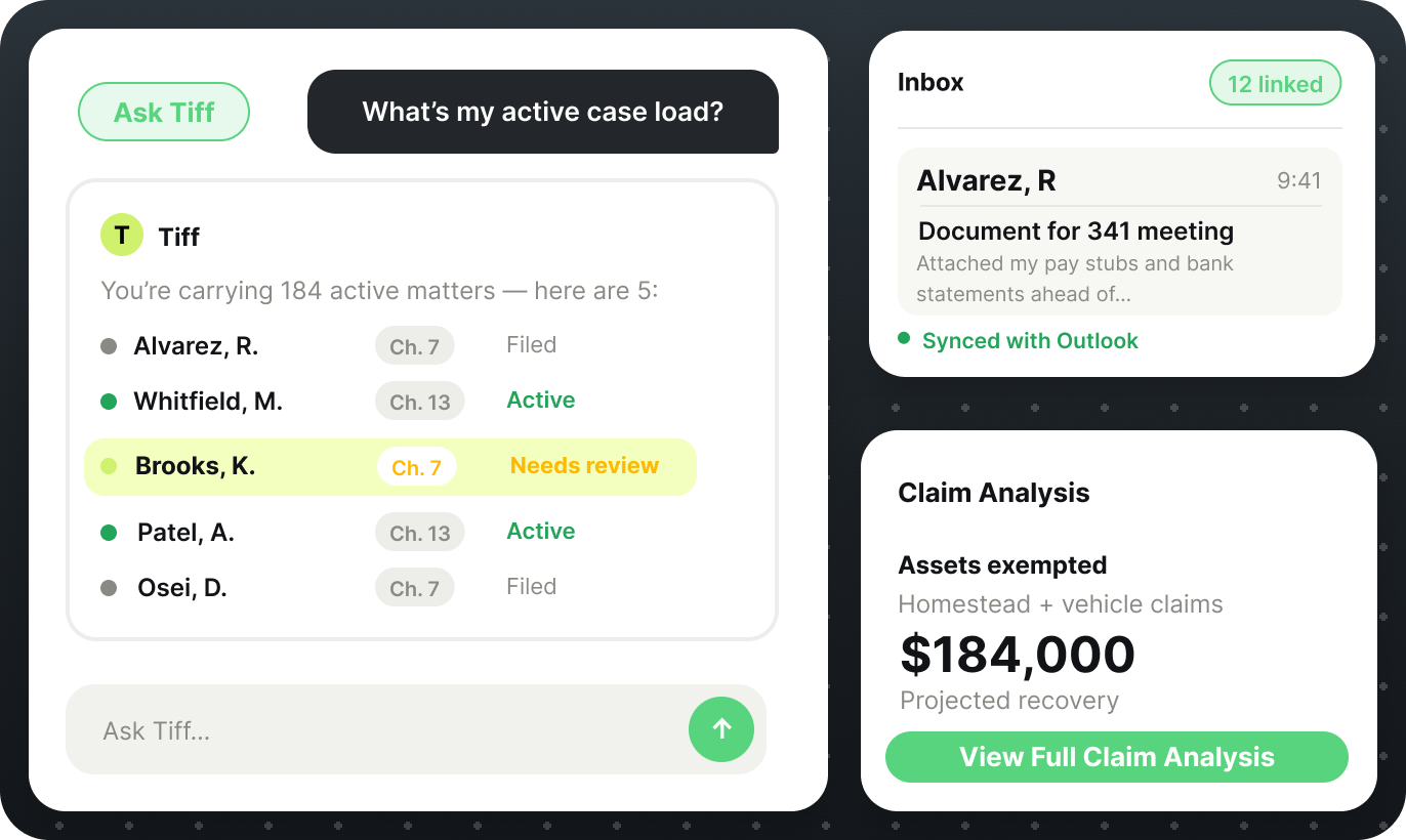 PLACEHOLDER - replace with Bankruptcy case manager hero product screenshot