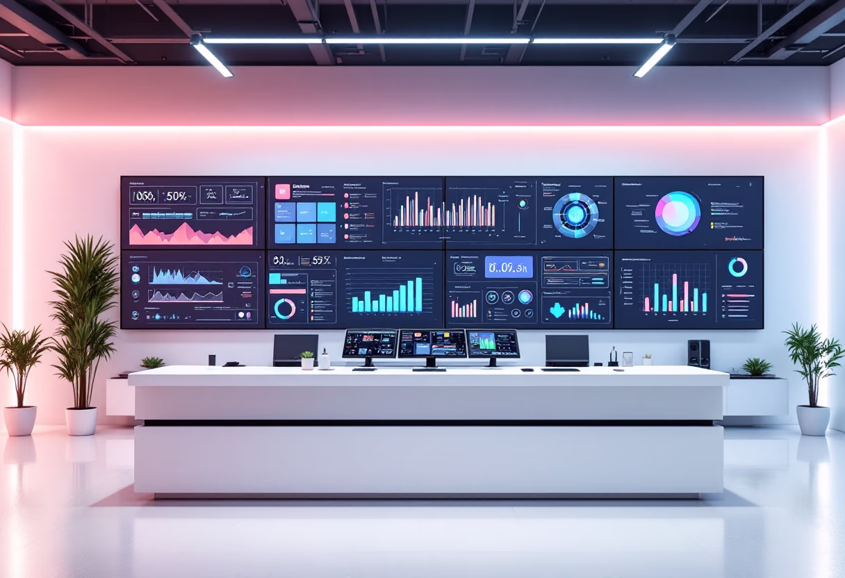 hightech control room