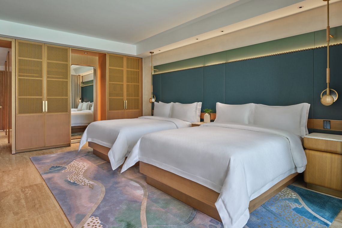 Shared Queen room at The St. Regis