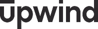 Black stylized text logo reading 'upwind'.
