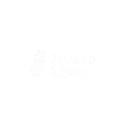 Adams Street logo with stylized diagonal lines.