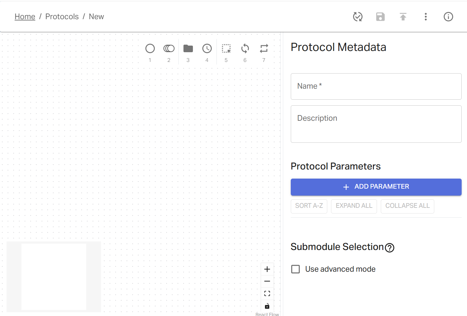 Catalyst ACS drag and drop protocol builder 