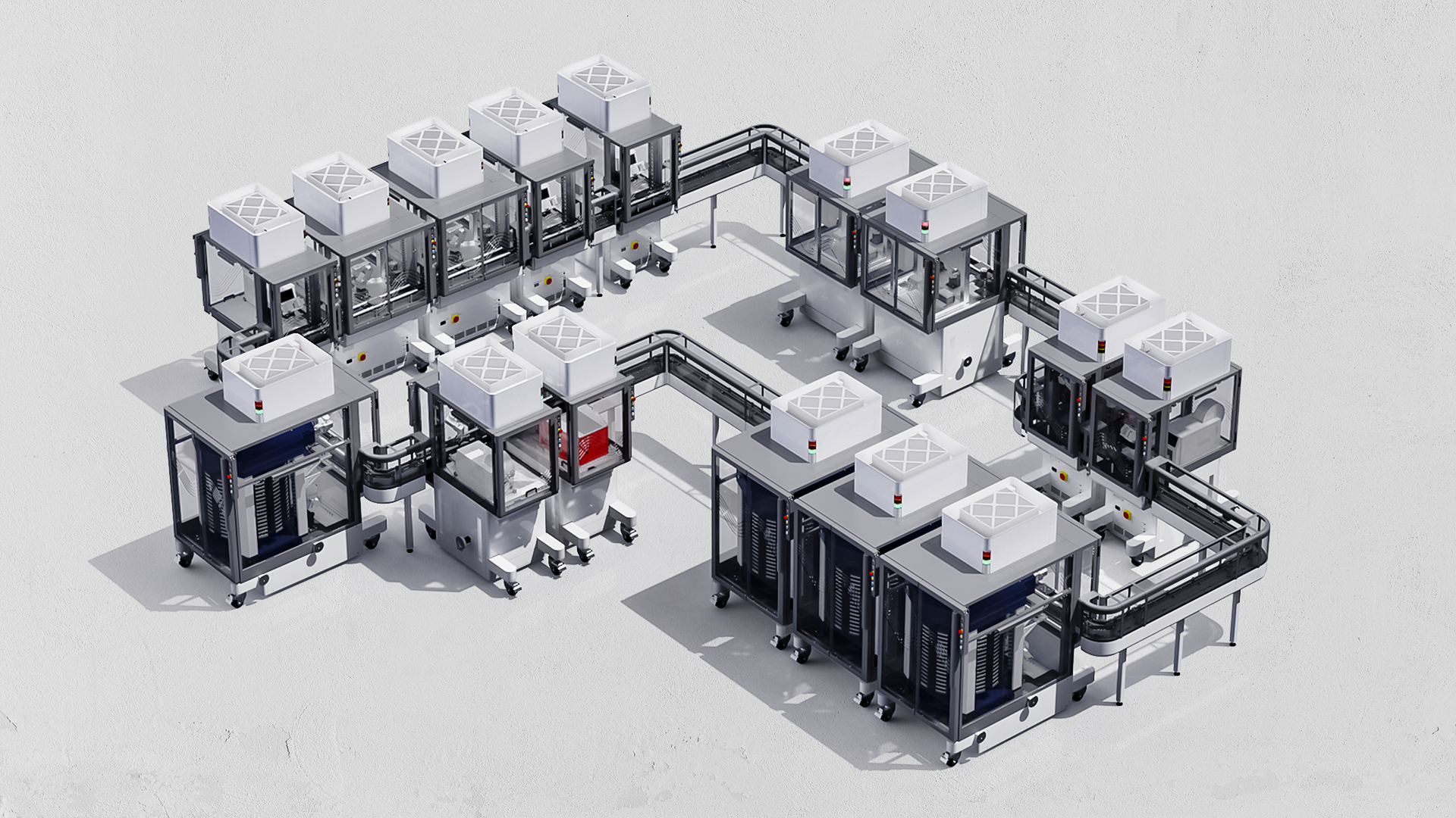 Rendering of RAC system