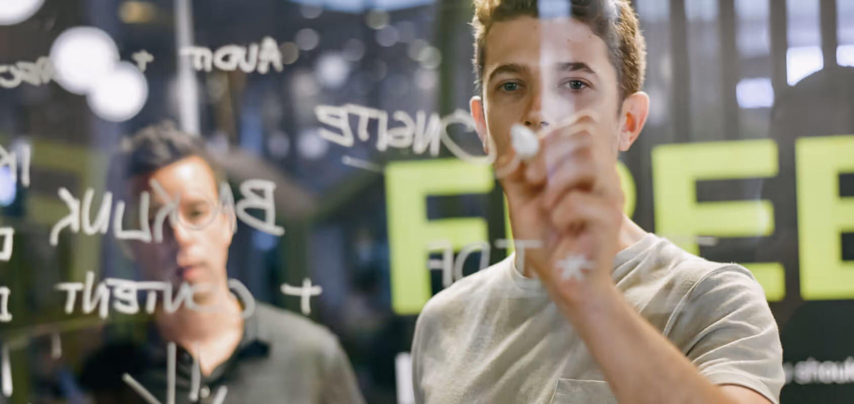 Stategy meeting with client
