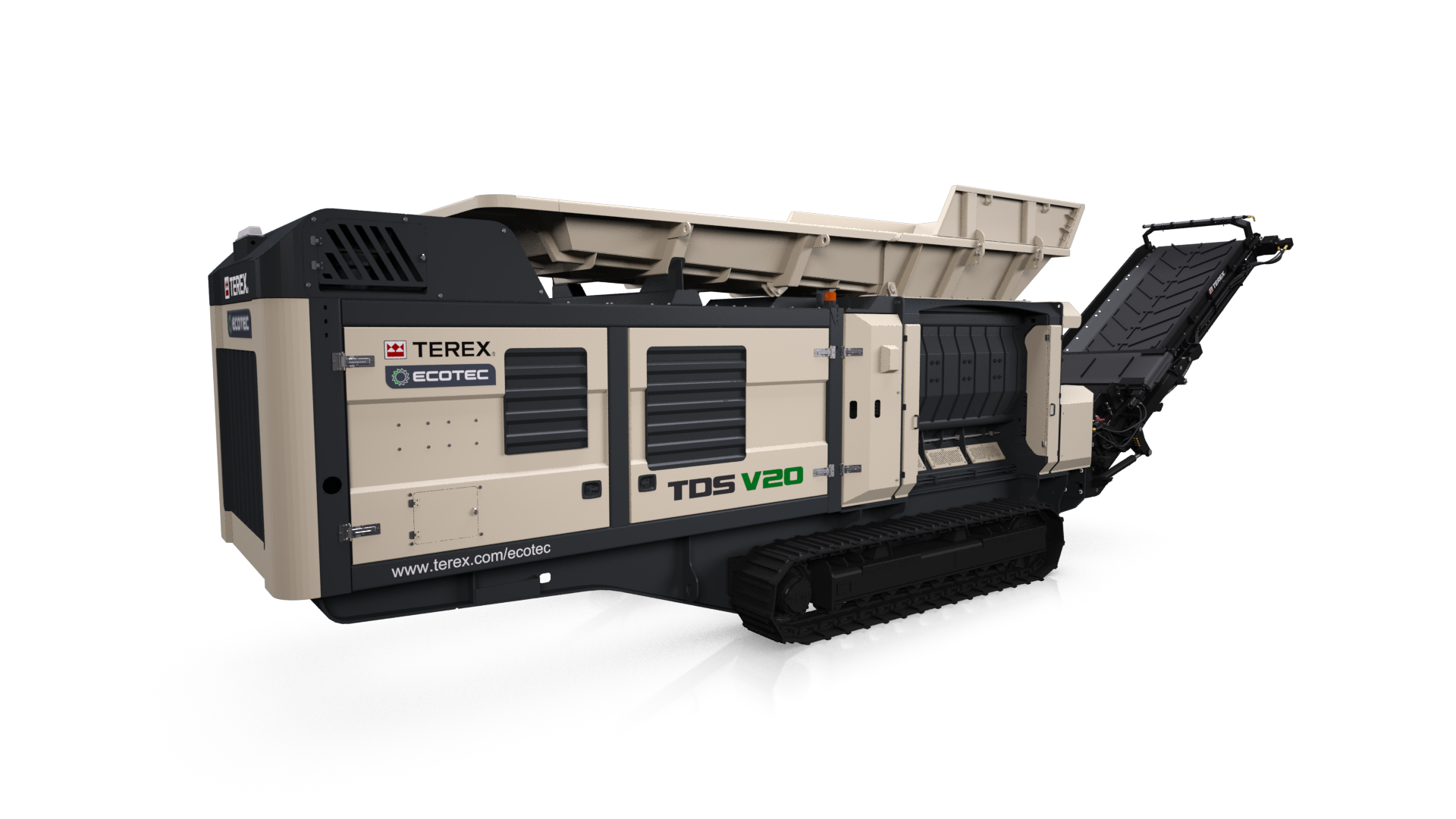 Terex EcoTec TDS V20 - Medium Speed Shredder