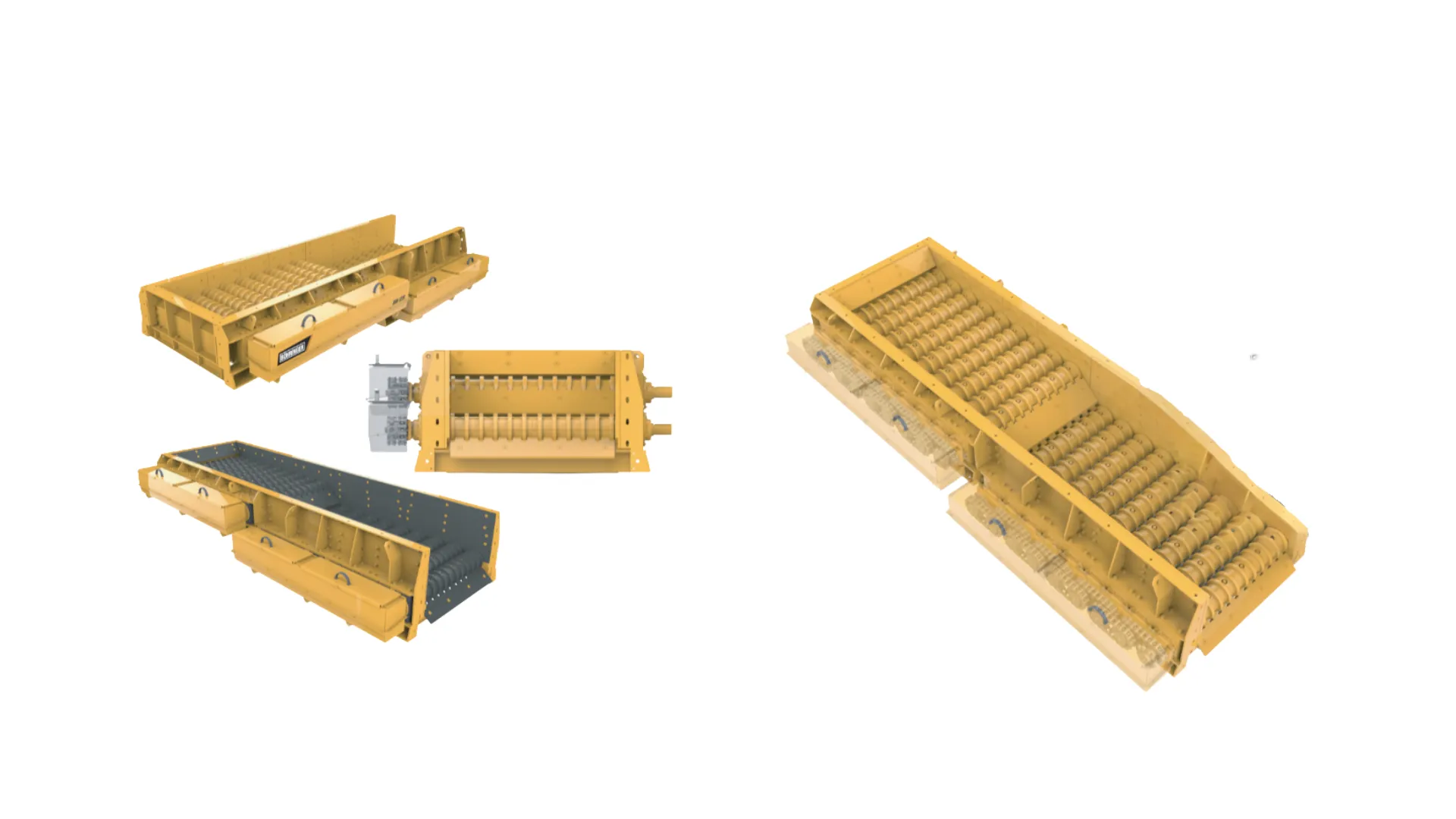 BÖHRINGER Roller Grizzly Feeder RGF Series# RTO25