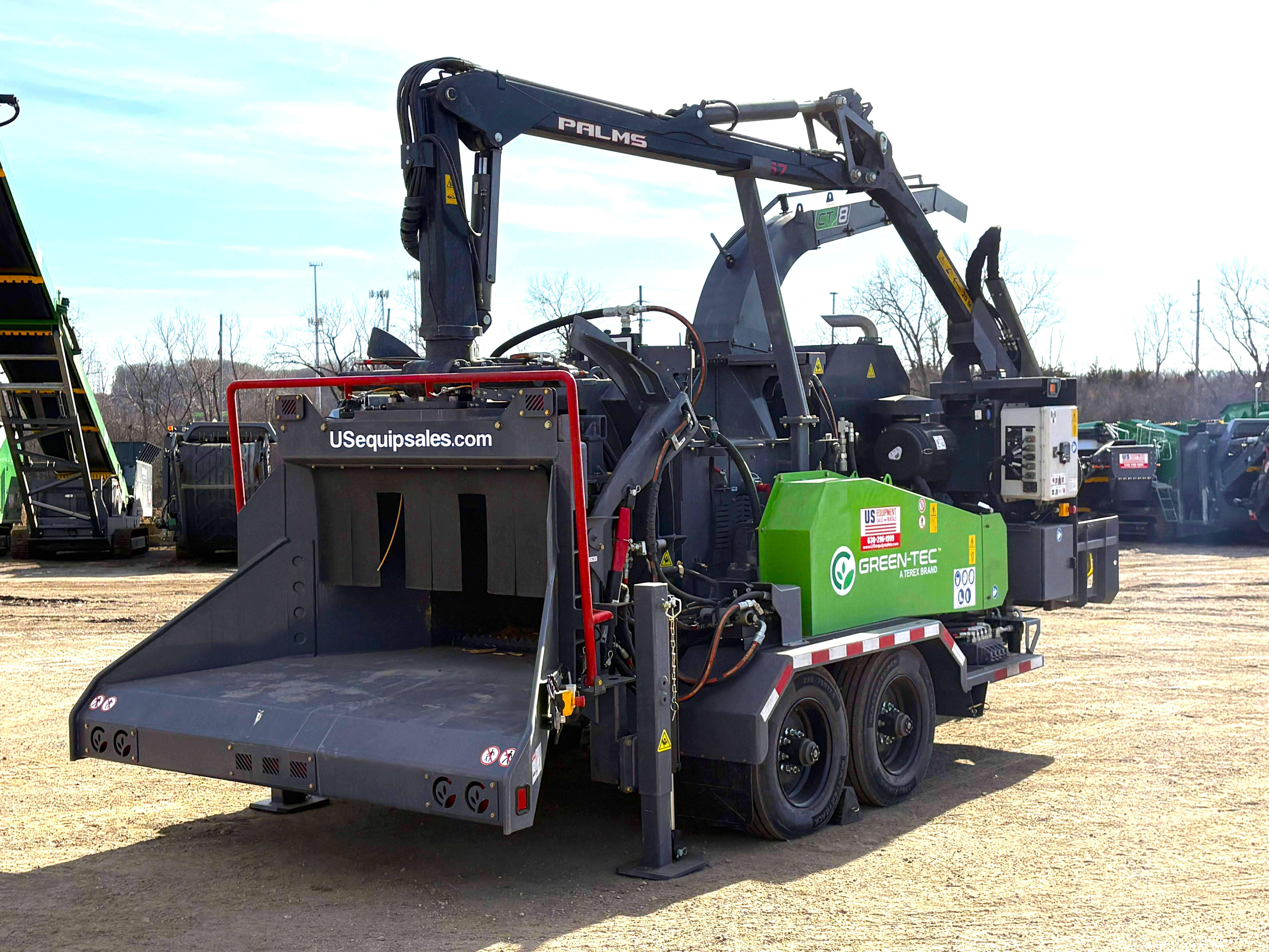 2026 Green Tec CT8 Wood Chipper  #F395