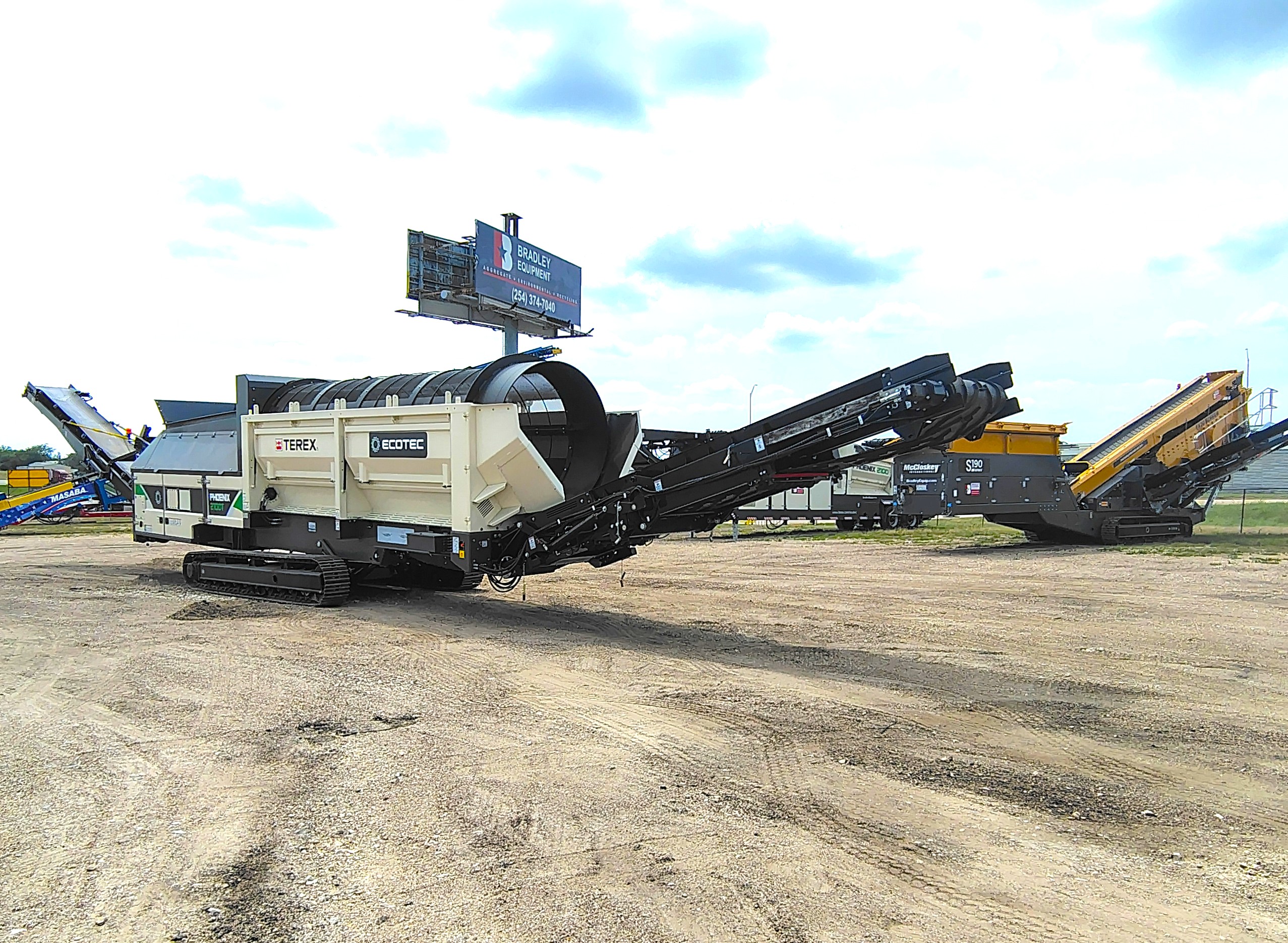 2026 terex EcoTec Phoenix 2100T - Superior Screener Trommel #T270