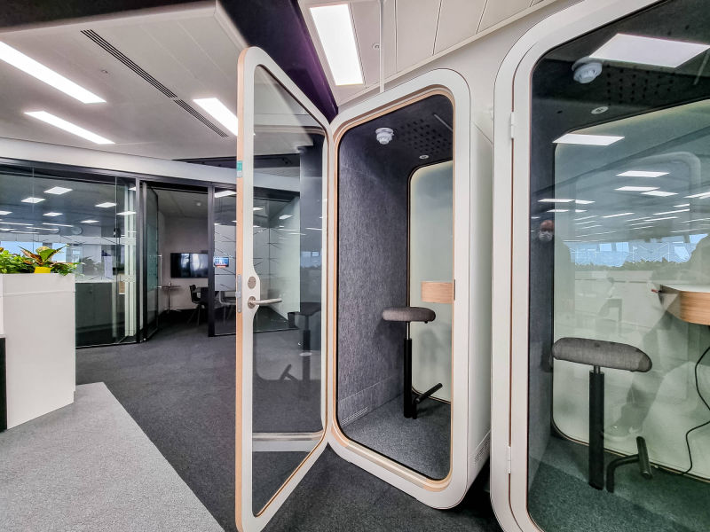 Leadenhall meeting pods