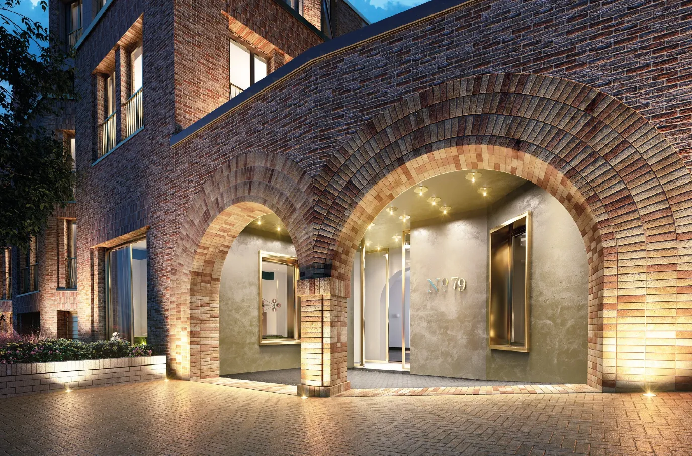 Interior lighting in Norton Folgate