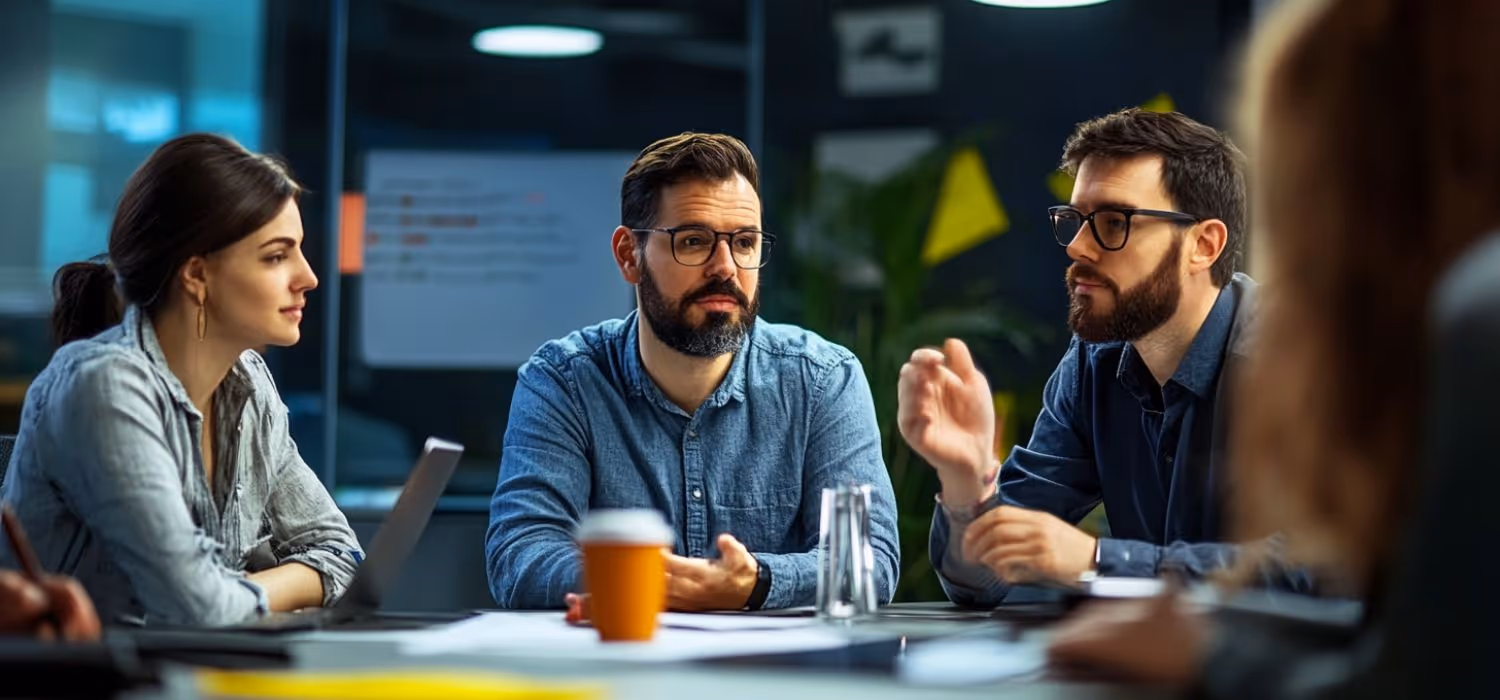 A group of co-managed IT experts.