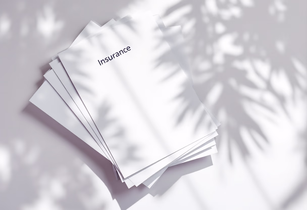 image of insurance policy documents