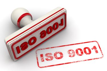 ISO 9001 stamp