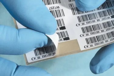 Labels with barcode