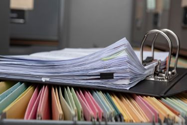 Binder with all documents