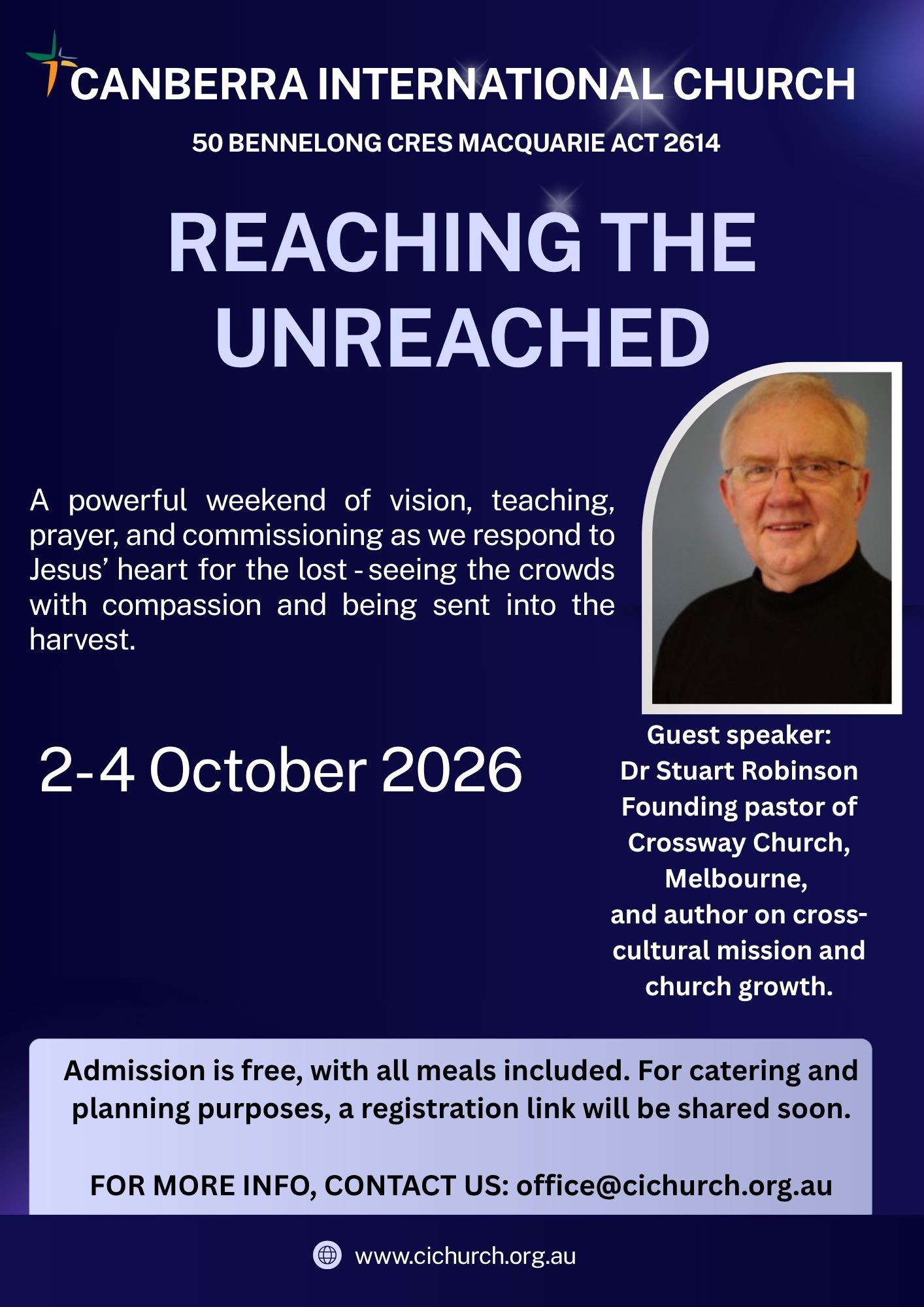 Conference at CIC this October!