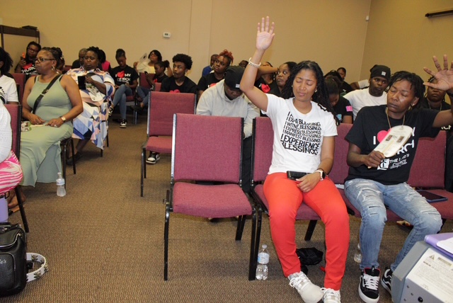 image of decorated altar during service for a church & cathedral