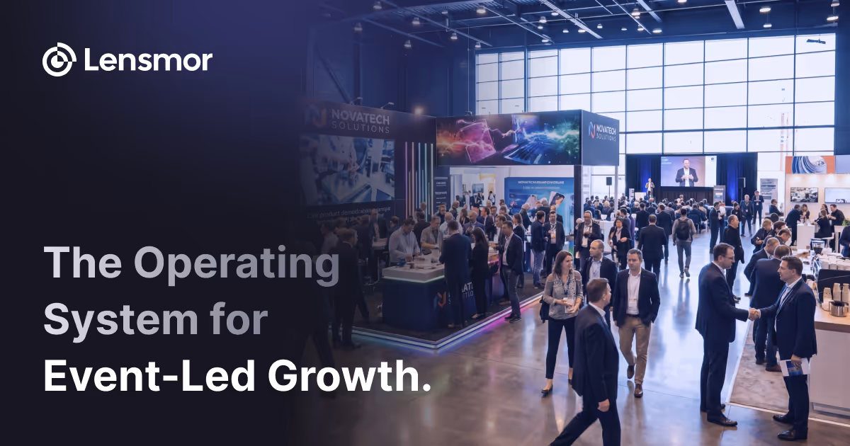 Event Intelligence Platform for B2B Trade Shows | Lensmor