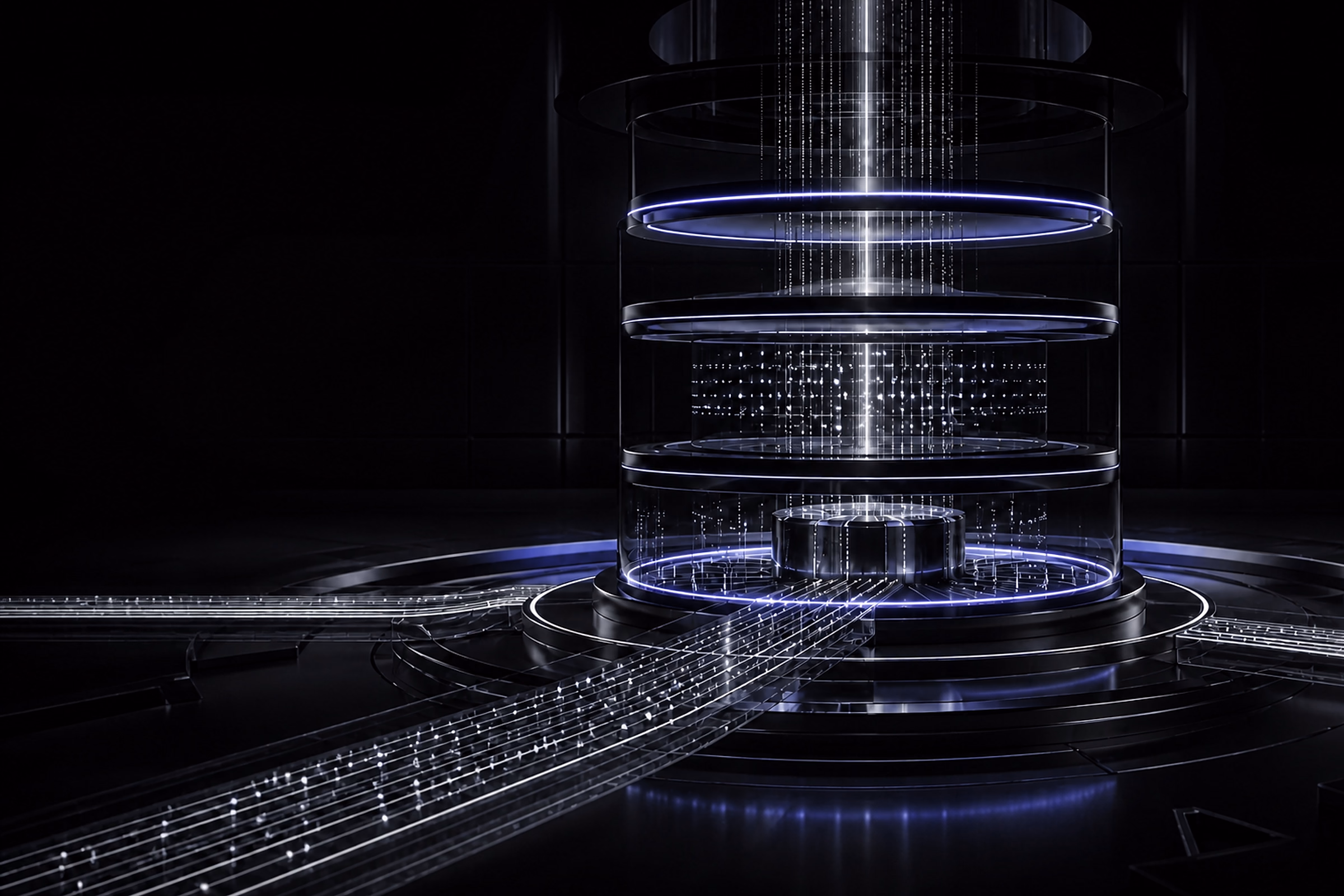 Encrypted infrastructure separates data channels with managed boundaries.