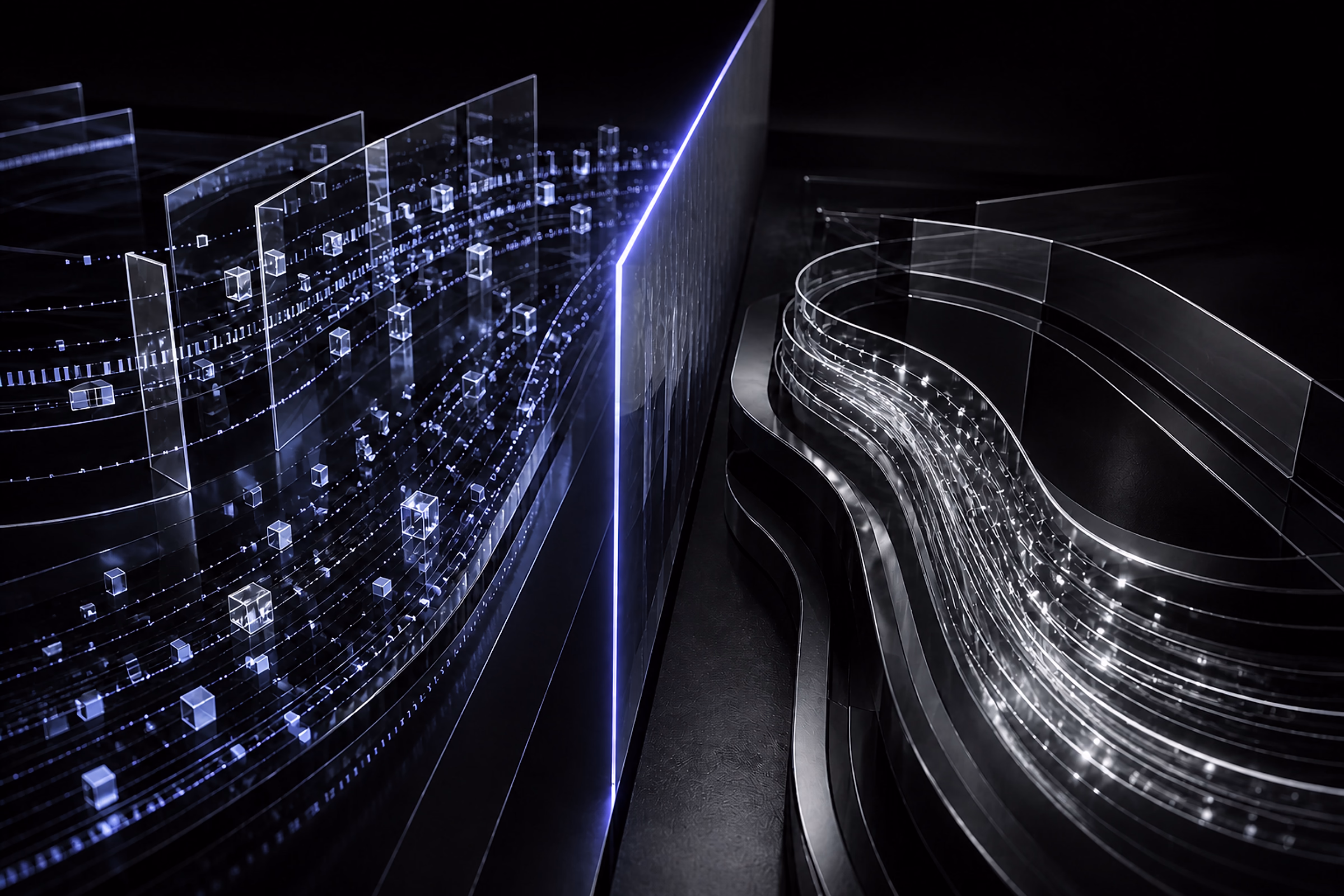 Public analysis signals remain separate from a private enriched data stream.