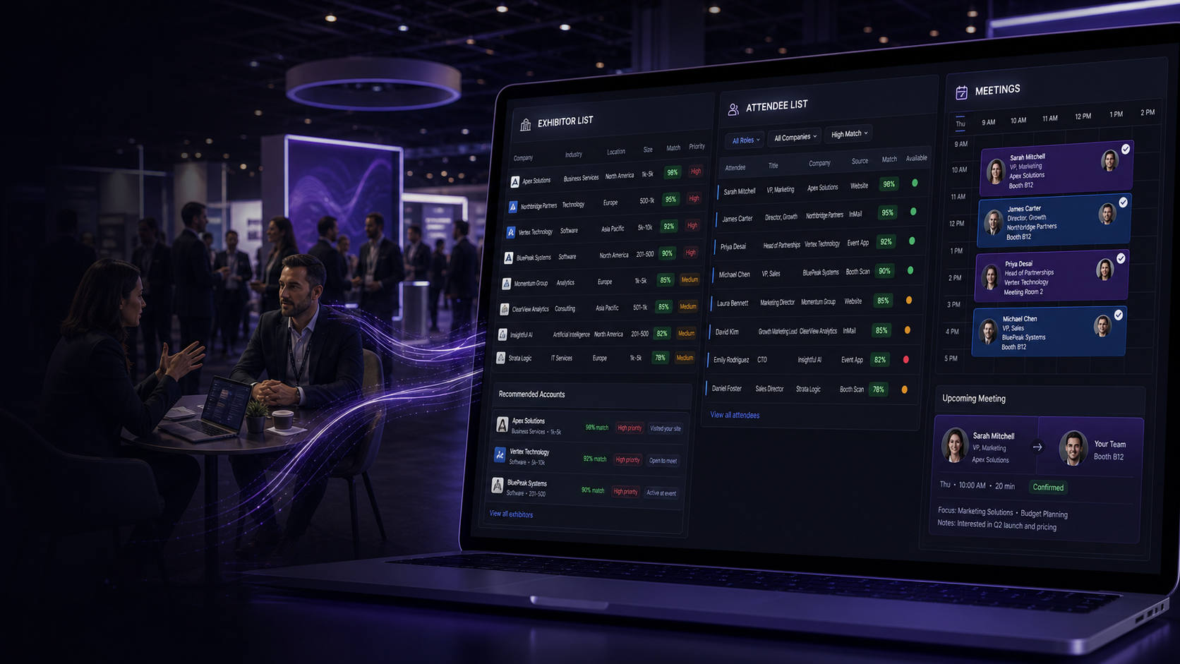Lensmor event workspace