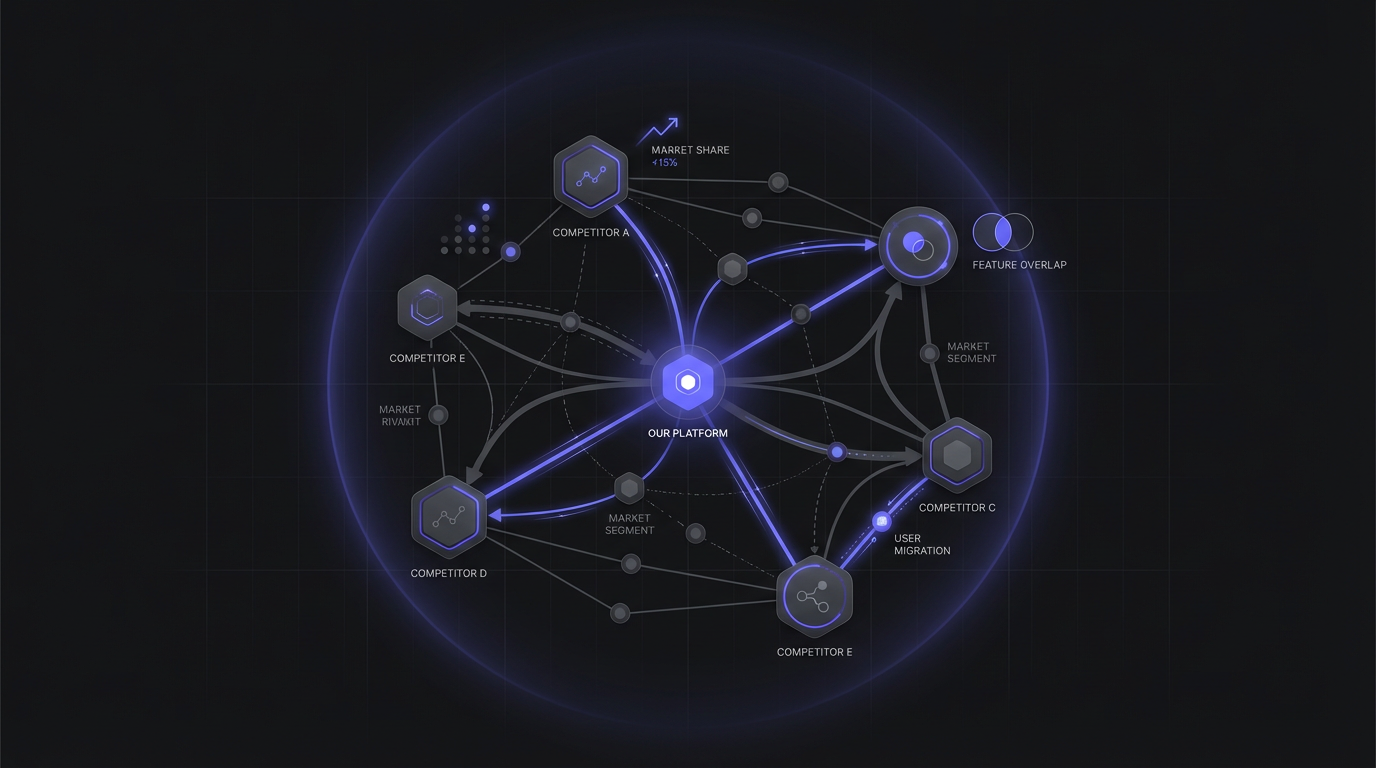 Competitor ecosystem map