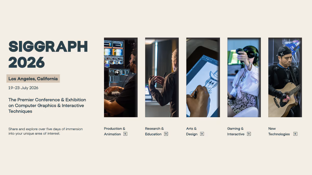 SIGGRAPH 2026 – Exhibitor & Attendee Guide 2026 | Lensmor