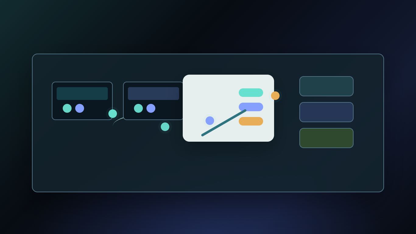 Trade show ROI workflow showing target accounts meetings qualified leads and follow-up